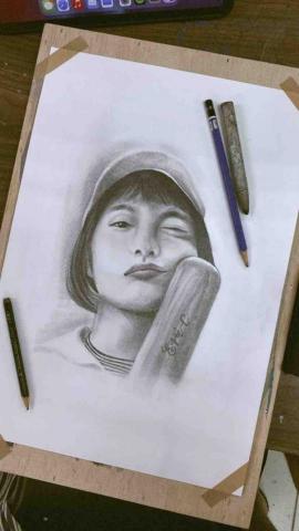 詹棅權Eric - 素描-人像速寫