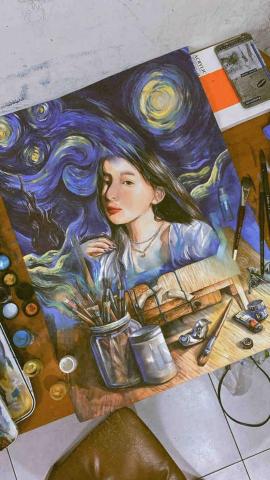 詹棅權Eric - 水彩創作-流逝