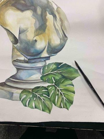 詹棅權Eric - 水彩創作-維納斯的美