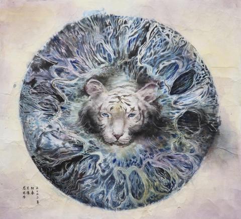 Ivy - 水墨
90*90cm