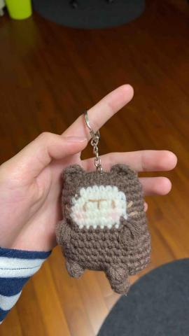 莊詠婕 - 可愛貓餅吊飾