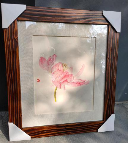 玥陽工筆畫 - 工筆畫荷花