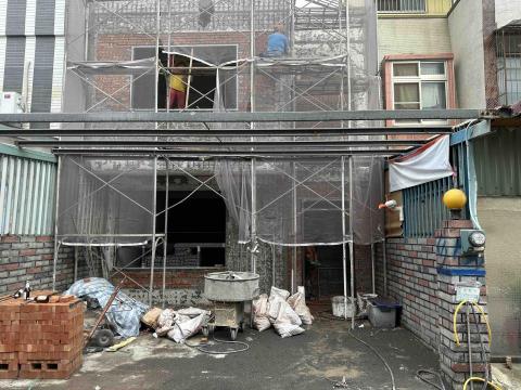 宇成工程行 - 外牆磁磚剔除完工