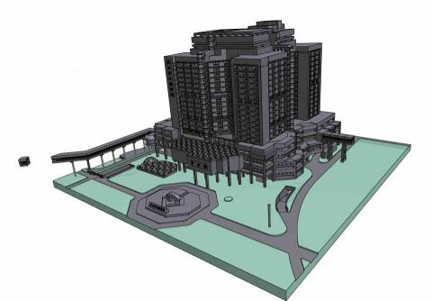 林宇祥（3D建模 - 大樓模型