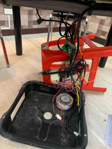 速達專業-電動麻將桌維修 - 環形變壓器更換