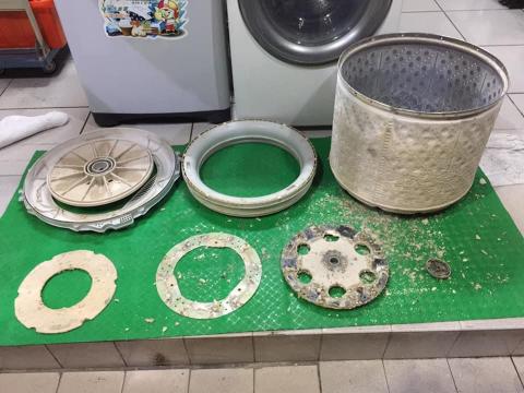 志明清潔家 - 清洗前