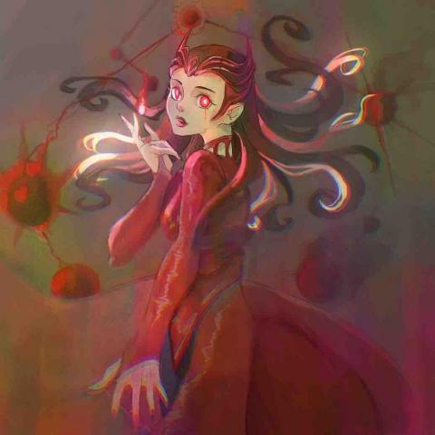 囧丸 - 《緋紅女巫》寫實唯美風格