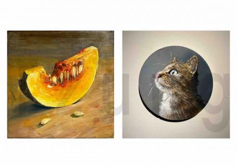 陳宗亮 - 油畫教學作品範例