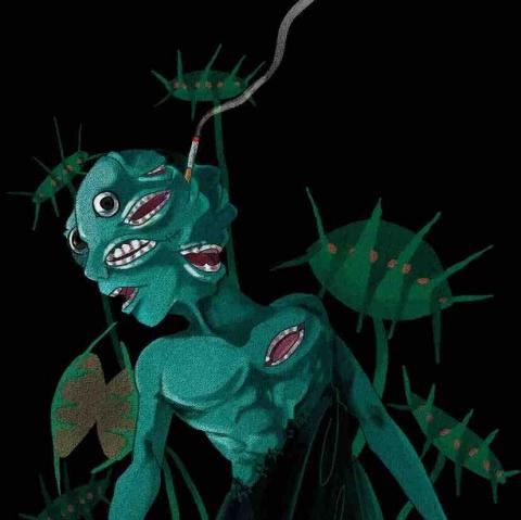 囧丸 - 《碎嘴》恐怖風格