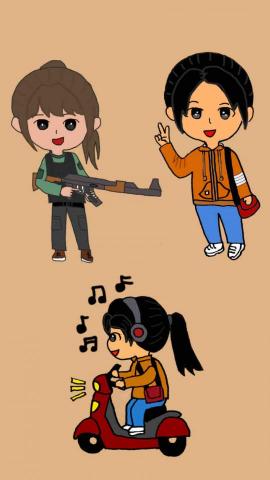 李敏甄 - 我的Q版手繪