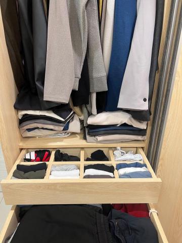 阿葉 - 整理衣服