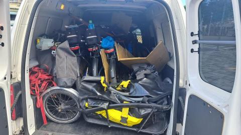 小柏一人託運 - 四台腳踏車+小拖車