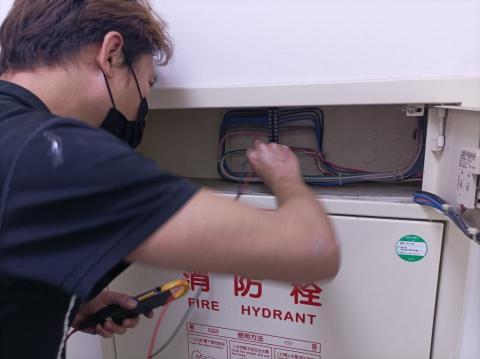 新越消防設備工程有限公司 - 台北市內湖電視台修繕工程 新越消防設備工程有限公司 - 台北市內湖電視台修繕工程