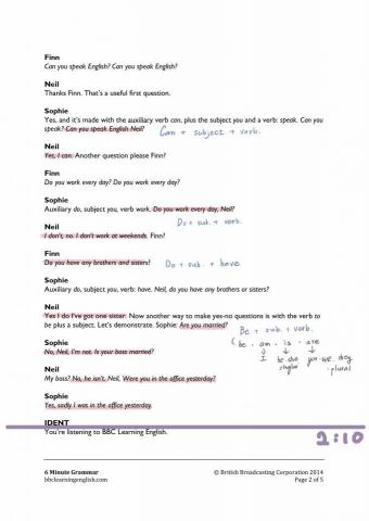 Alice - BBC廣播劇-文法第一課