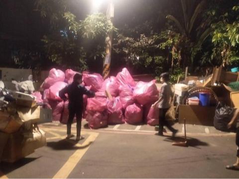 阿葉 - 垃圾收納完成