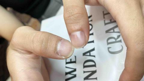 小魚美甲師 - 手部基礎保養的前後差異