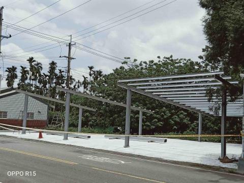 鑫佑工程行 - 搭建鋼構停車場