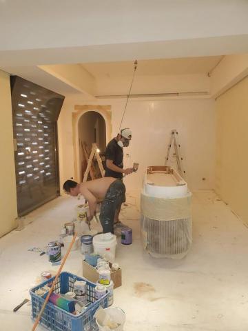 華山室內設計工程有限公司 - 農安街手皂紡噴漆