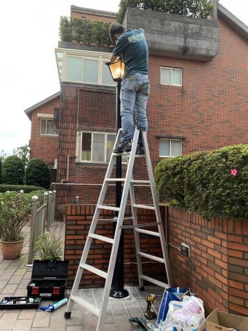 川沅工程_熊施工團隊 - 弱電工程_路燈安裝 川沅工程_熊施工團隊 - 弱電工程_路燈安裝