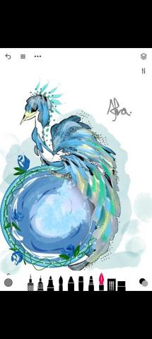 Afra施 - 水色鳳羽