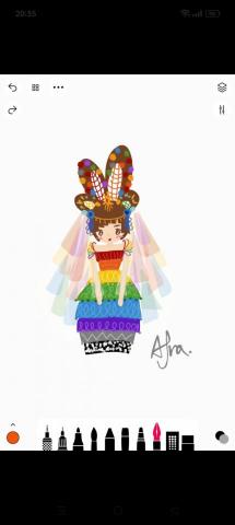 Afra施 - 七彩的娃娃