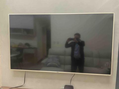 雄毅工程行 - 電視支架安裝完成，掛上電視