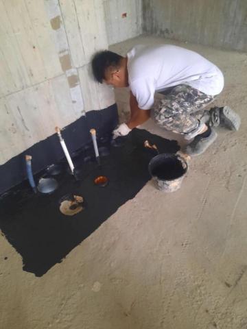 王琮貴（三哥） - 管路間防水施工～防止管路漏水溢出