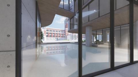 謙築工作室 - 展覽廳-渲染模擬圖 謙築工作室 - 展覽廳-渲染模擬圖