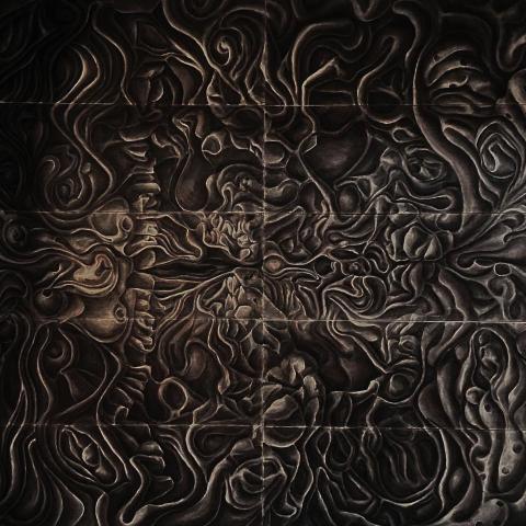 提供彩繪服務的專家林子義