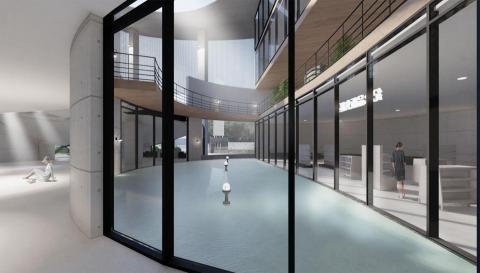 謙築工作室 - 展覽廳-渲染模擬圖 謙築工作室 - 展覽廳-渲染模擬圖