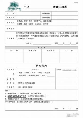 陳珊婗 - 協助公司行號設計人事表格