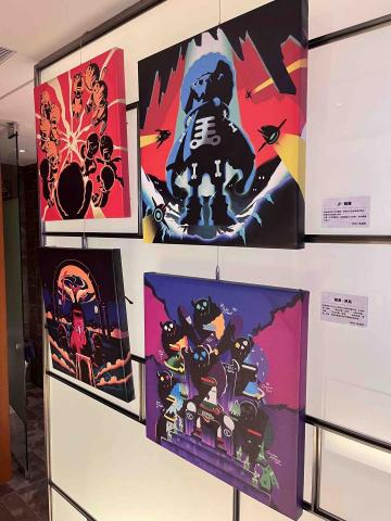 TANG - NFT展 畫作展示 TANG - NFT展 畫作展示