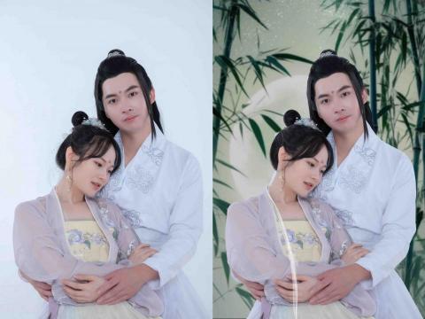 淳粹照片後製修圖 - 人像修圖後製背景