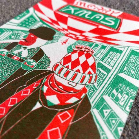 Ray - 2021 聖誕卡片設計