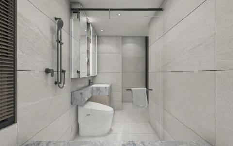 謙築工作室 - 廁所渲染模擬圖 謙築工作室 - 廁所渲染模擬圖