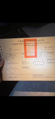 特斯拉機場服務 - 職業駕照