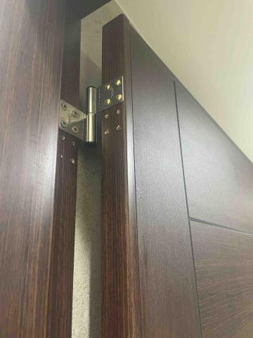 雄毅工程行 - 門片破裂改孔安裝完成