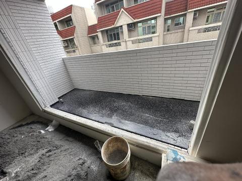 李孟嘉 - 陽台pu防水施工完成圖 李孟嘉 - 陽台pu防水施工完成圖