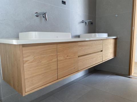 傳藝室內裝修 - 實木浴櫃