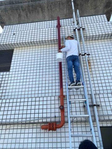 亮彩油漆工程 - 消防管保養