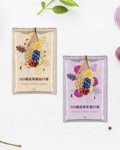 劉姿吟 - 代餐沖泡包保健食品包裝設計