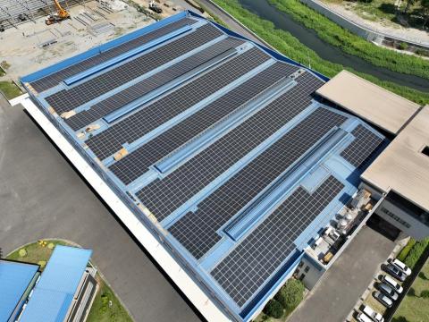 築能有限公司 - 工業廠房太陽能光電屋頂 築能有限公司 - 工業廠房太陽能光電屋頂
