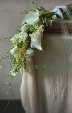 花開時 - 韓式垂吊花束