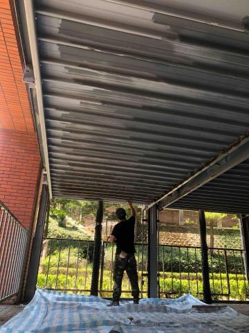 恆茂工程行 - 機械車位背面施做中