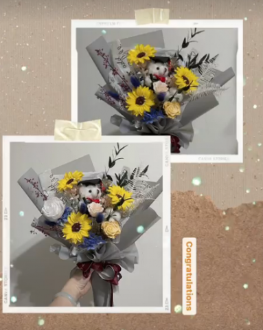 花開時 - 畢業花束