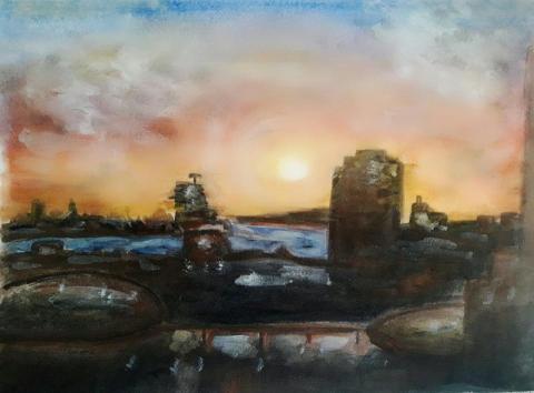 胡新容 - 水彩作品5