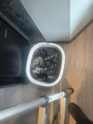 淨宇林 - 清洗出來的髒污