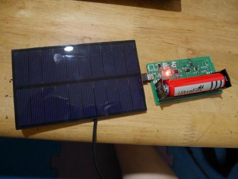 Jack lin - 太陽能板充電器 