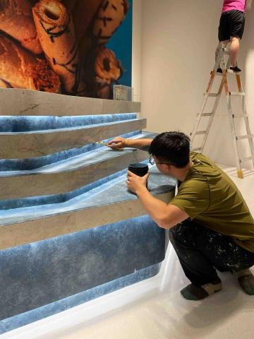 人人空間製所有限公司 - 藝術塗料工程