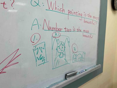 黃郁芯 - 用有趣的繪畫吸引孩子注目